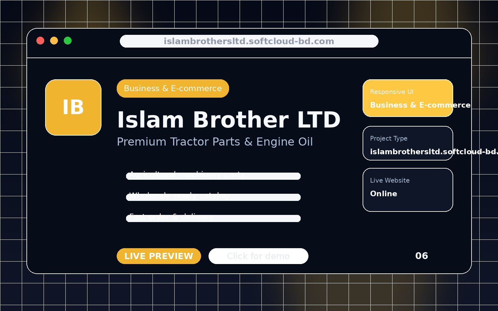 Islam Brother LTD project preview