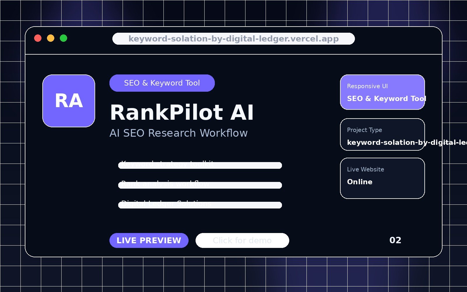 RankPilot AI project preview